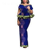 Traditional African 2PC Outfit – Dashiki Top and Skirt Set for Women - Free Delivery Worldwide only at Flexi Africa